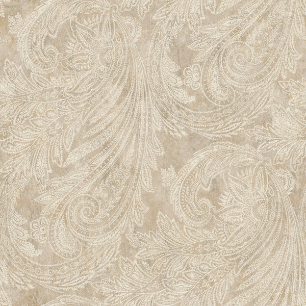 York JR5803 Sapphire Oasis Paisley Wallpaper