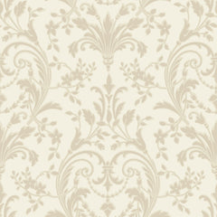 York JR5819 Sapphire Oasis Damask Wallpaper