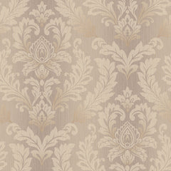 York JR5828 Sapphire Oasis Tonal Damask Wallpaper