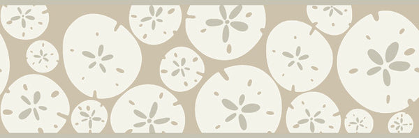 York Wallpaper KB8548B Bistro 750 Sand Dollar Border