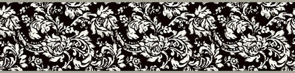 York Wallpaper KB8562B Bistro 750 Damask Border