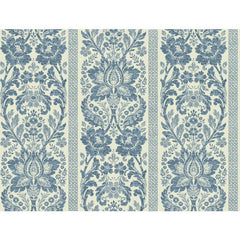York KC1843 French Dressing Floral Damask Stripe Wallpaper