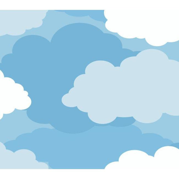 York KD1784 Kids Book Cloud Wallpaper