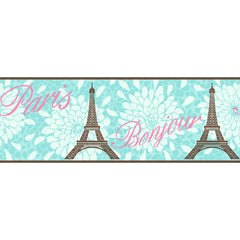York Wallpaper KS2263B Cool Kids Paris Border