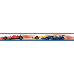 York Wallpaper KS2318BD Cool Kids Race Car Border