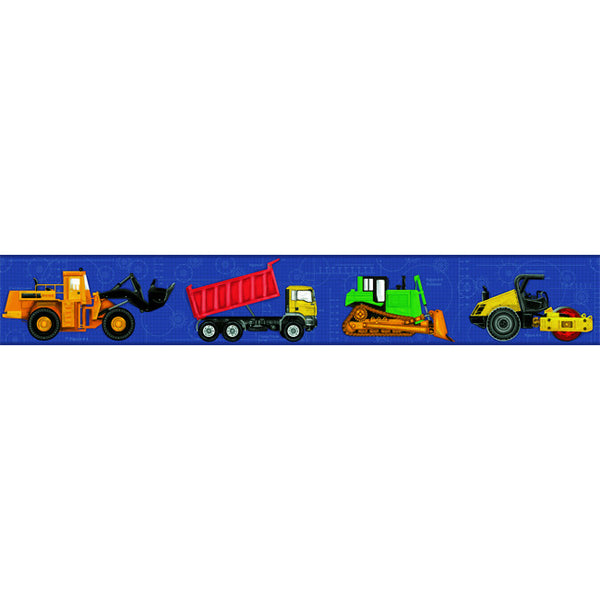 York Wallpaper KS2344BD Cool Kids Construction Border