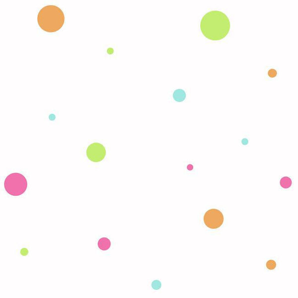 York KS2433 Cool Kids Small Dot Variety Wallpaper