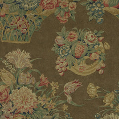 Ralph Lauren Fabric LCF13400F Harlington Floral Brown