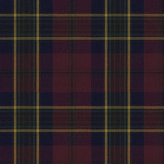 Ralph Lauren Fabric LCF13568F Regent Tartan Burgundy