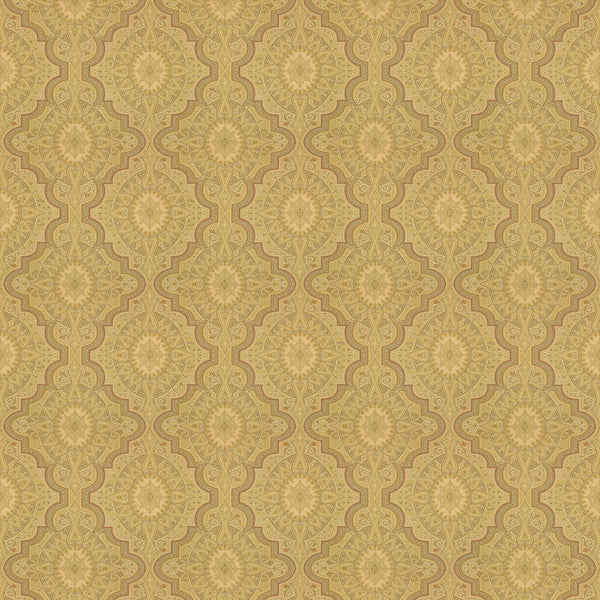 Ralph Lauren Fabric LCF18362F Moghul Paisley Champagne