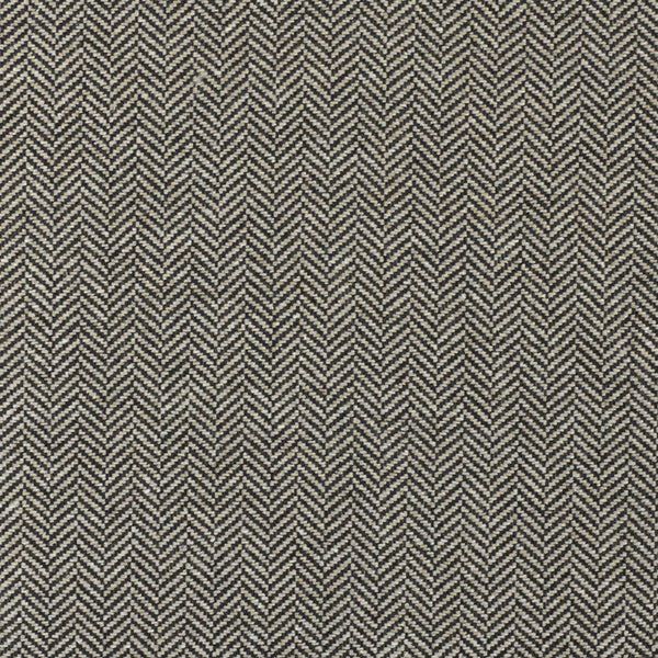 Ralph Lauren Fabric LCF19044F Sutherland Herringbone Charcoal