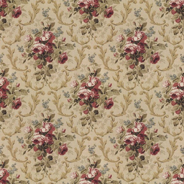 Ralph Lauren Fabric LCF19731F Cottage Rose Tea Rose