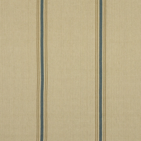 Ralph Lauren Fabric LCF20218F Stamford Stripe Prairie Blue