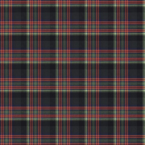Ralph Lauren Fabric LCF20239F Hanley Plaid Navy-Hunter