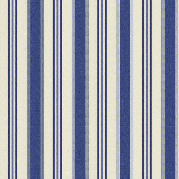 Ralph Lauren Fabric LCF20854F Highrock Stripe Blue/Cream