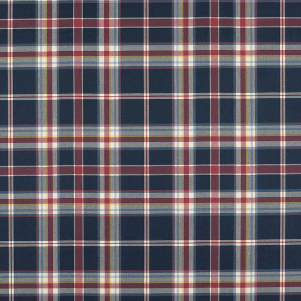 Ralph Lauren Fabric LCF20992F Tisbury Madras Navy