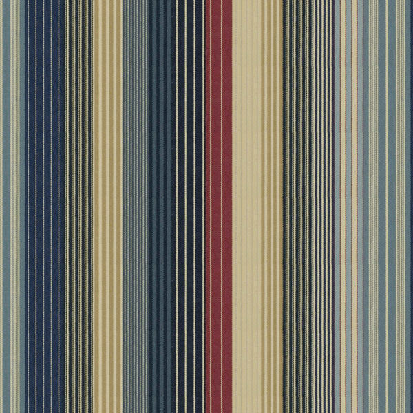 Ralph Lauren Fabric LCF24304F Mountain Lake Stripe Blue