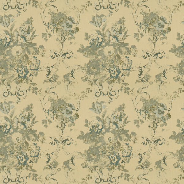 Ralph Lauren Fabric LCF24340F Brianna Floral Blue