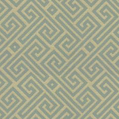 Ralph Lauren Fabric LCF30031F Fretwork Aqua