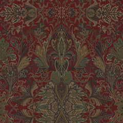Ralph Lauren Fabric LCF40071F Lakota Paisley Canterbury Red