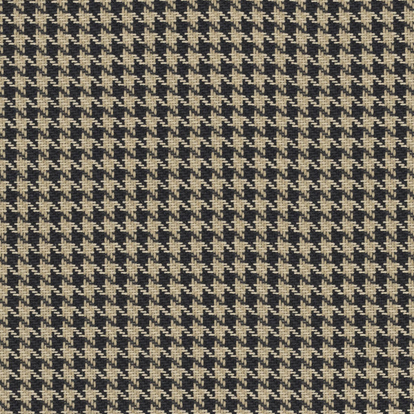 Ralph Lauren Fabric LCF40653F Cambrook Houndstooth Jet