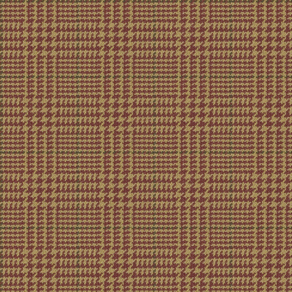 Ralph Lauren Fabric LCF40694F Foxberry Plaid Cranberry