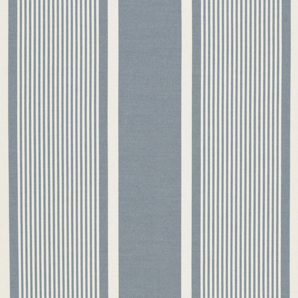 Ralph Lauren Fabric LCF64760F Boaters Bay Stripe Chambray