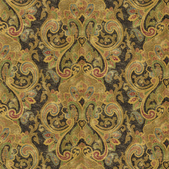 Ralph Lauren Fabric LFY40272F Dovima Linen Paisley Onyx