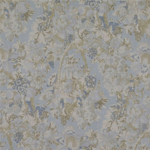 Ralph Lauren Fabric LFY50102F Gardiner's Bay Floral Seaglass