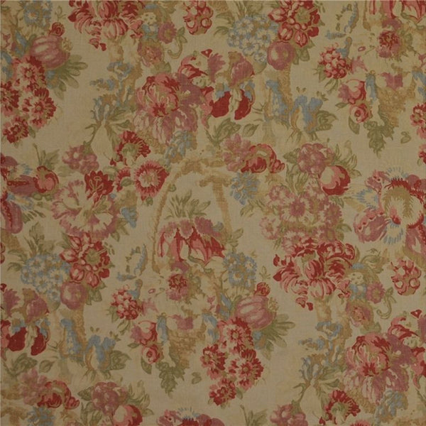 Ralph Lauren Fabric LFY50104F Gardiner's Bay Floral Vintage Linen