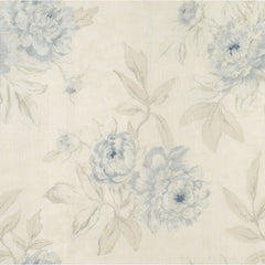 Ralph Lauren Fabric LFY50120F Moonbeach Fl Sheer Celestial Blue