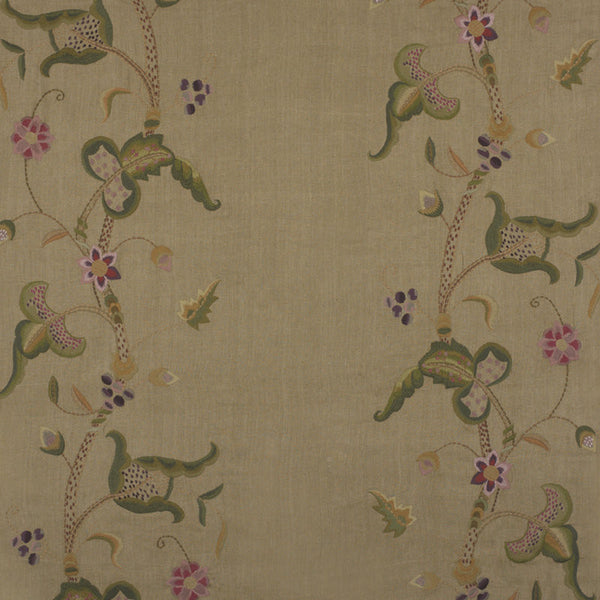 Ralph Lauren Fabric LFY60475F Vanderlyn Crewel Cobblestone