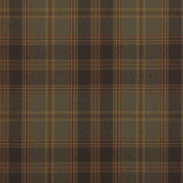 Ralph Lauren Fabric LFY61150F Dugald Plaid Chestnut