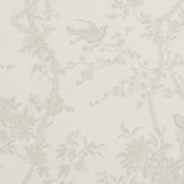 Ralph Lauren Fabric LFY62083F Marlowe Floral Sheer Alabaster
