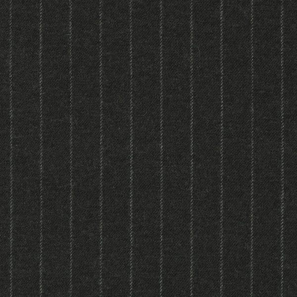 Ralph Lauren Fabric LFY62108F Windsor Chalk Stripe Steel Grey