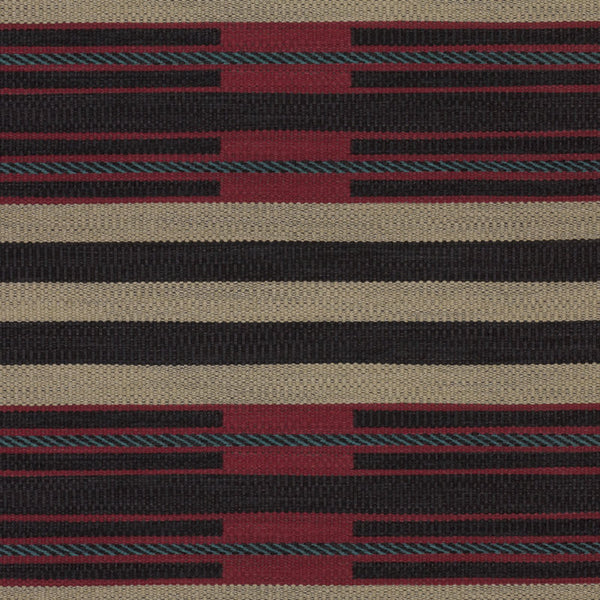 Ralph Lauren Fabric LFY64160F Dinetah Stripe Raveled Red