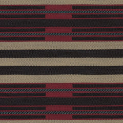 Ralph Lauren Fabric LFY64160F Dinetah Stripe Raveled Red