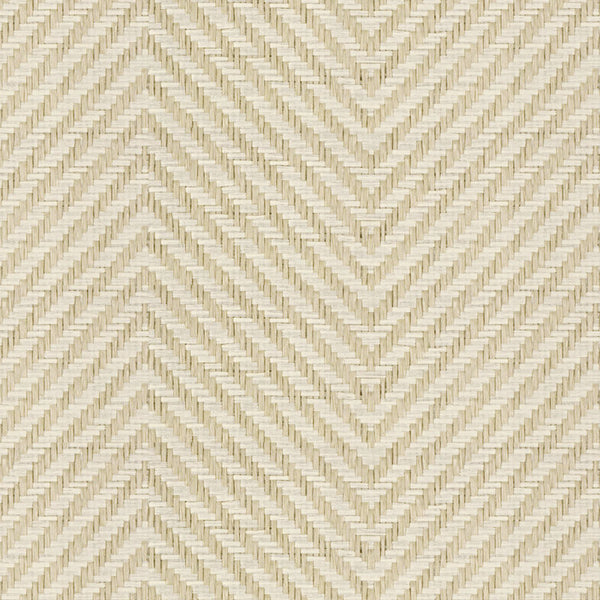 Ralph Lauren Wallpaper LWP22317W Erin Line Herringbon Natural