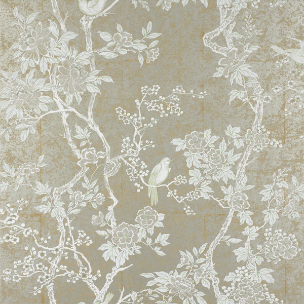 Ralph Lauren Wallpaper LWP30571W Marlowe Floral Sterling