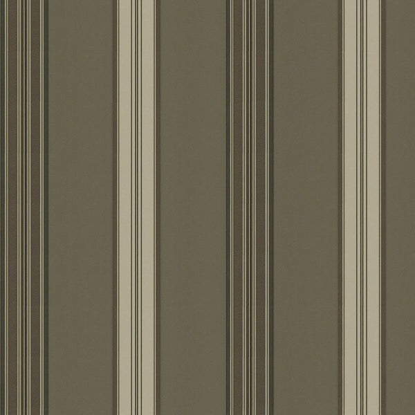 Ralph Lauren Wallpaper LWP30601W Dunston Stripe Gunmetal