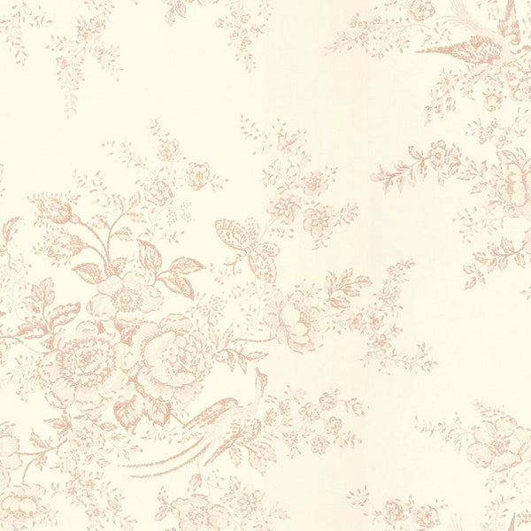 Ralph Lauren Wallpaper LWP30619W Vintage Dauphine Petal Pink
