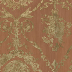 Ralph Lauren Wallpaper LWP50890W Abbeywood Damask Armagnac