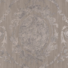 Ralph Lauren Wallpaper LWP50891W Abbeywood Damask Pewter