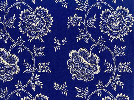 Ralph Lauren Wallpaper LWP60727W Brant Lodge Floral Indigo
