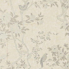 Ralph Lauren Wallpaper LWP60740W Marlowe Floral Mother Of Pearl