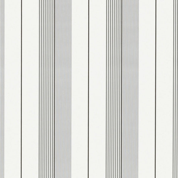 Ralph Lauren Wallpaper LWP60753W Newberry Stripe Jet
