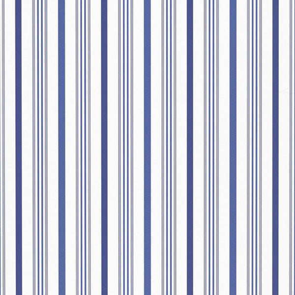 Ralph Lauren Wallpaper LWP60760W Saville Stripe Indigo
