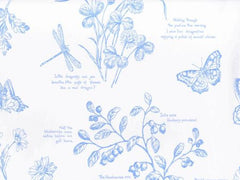 Ralph Lauren Wallpaper LWP62213W Nature Study Toile Blueberry