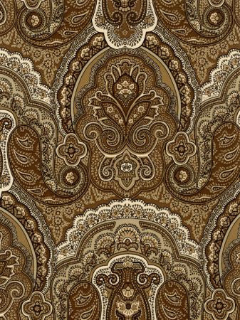 Ralph Lauren Wallpaper LWP62711W Crayford Paisley Sepia