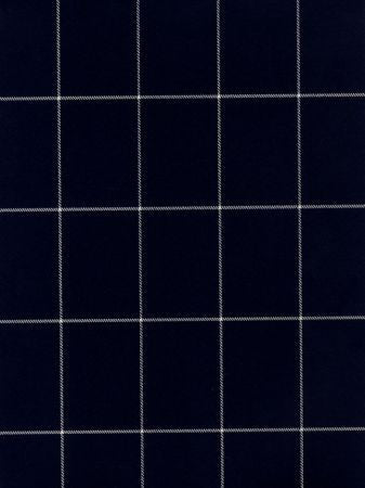 Ralph Lauren Wallpaper LWP62714W Clifton Tattersal Navy